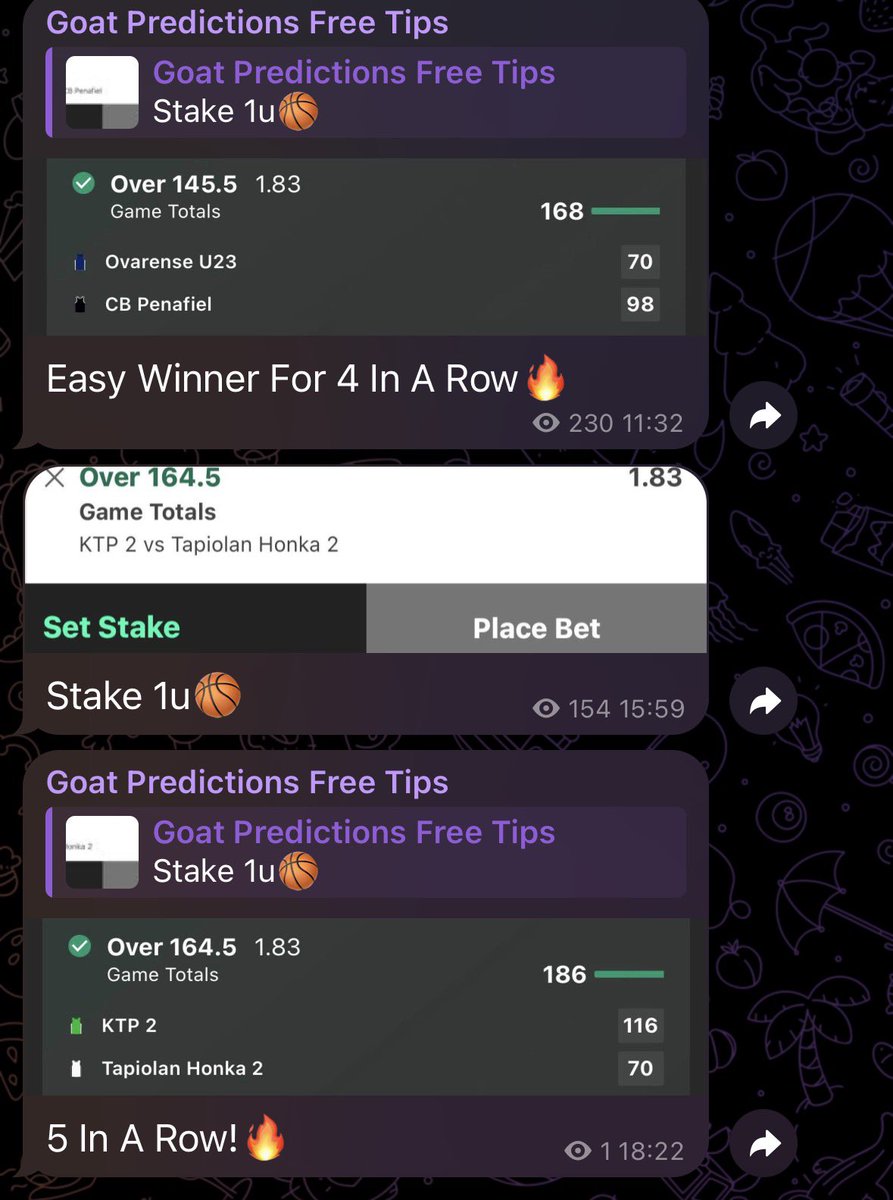 GOAT Predictions tweet media