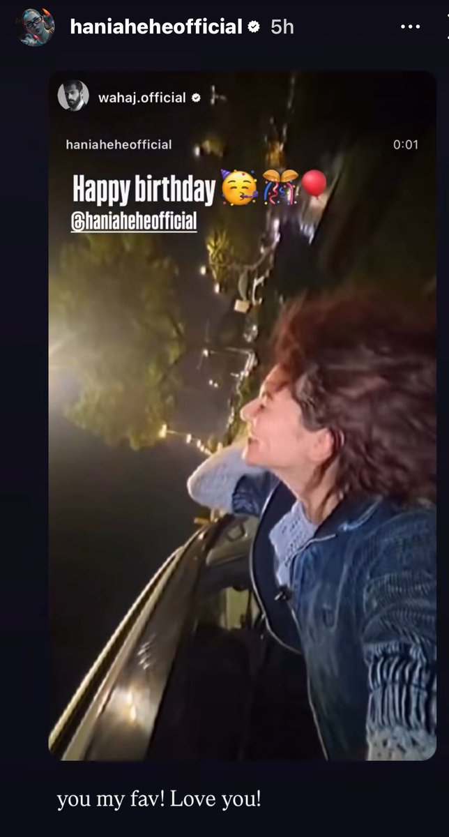 The way Hania is cherished by her co-stars reflects a rare openness and ease,something that only exists when there are no hidden motives, when genuine care and a bond of love and mutual respect are truly present #HaniaAmir #BilalAbbasKhan #WahajAli