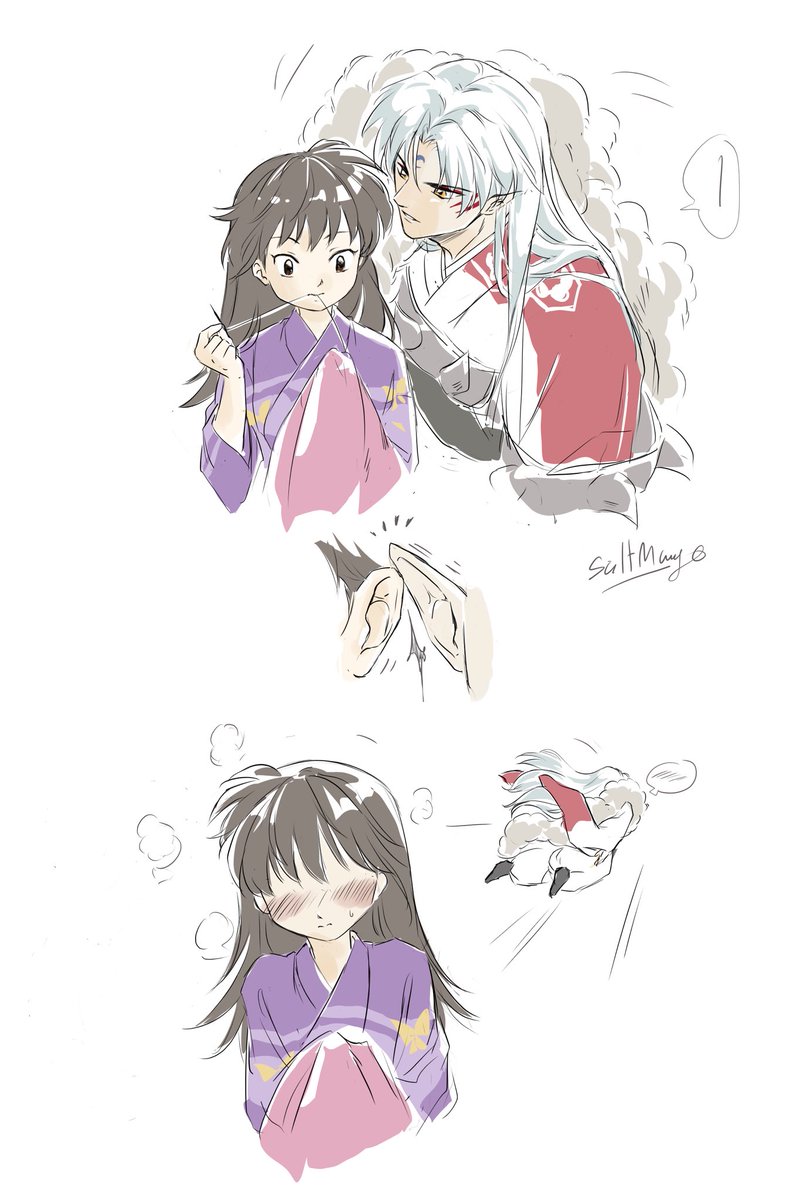 🤭
#Sessrin #殺りん #Sesshomaru