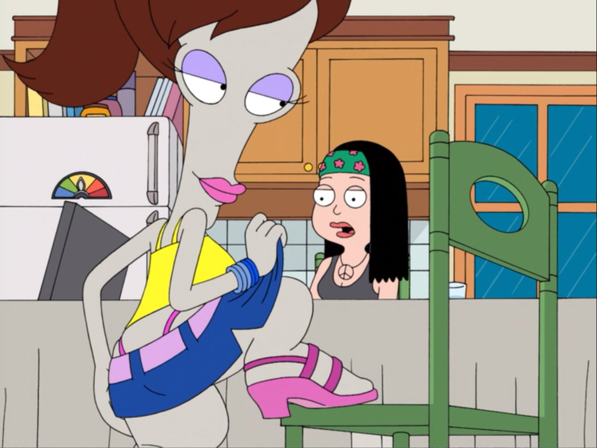 Amber from "Stan's Night Out" #AmericanDad