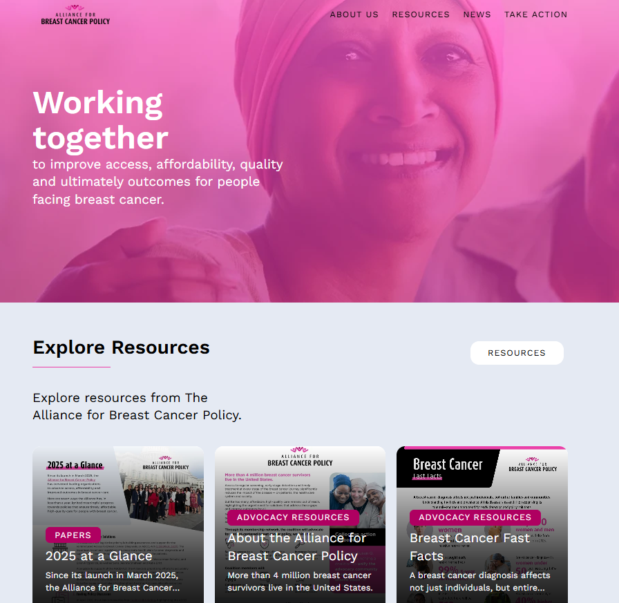 Alliance for Breast Cancer Policy tweet media