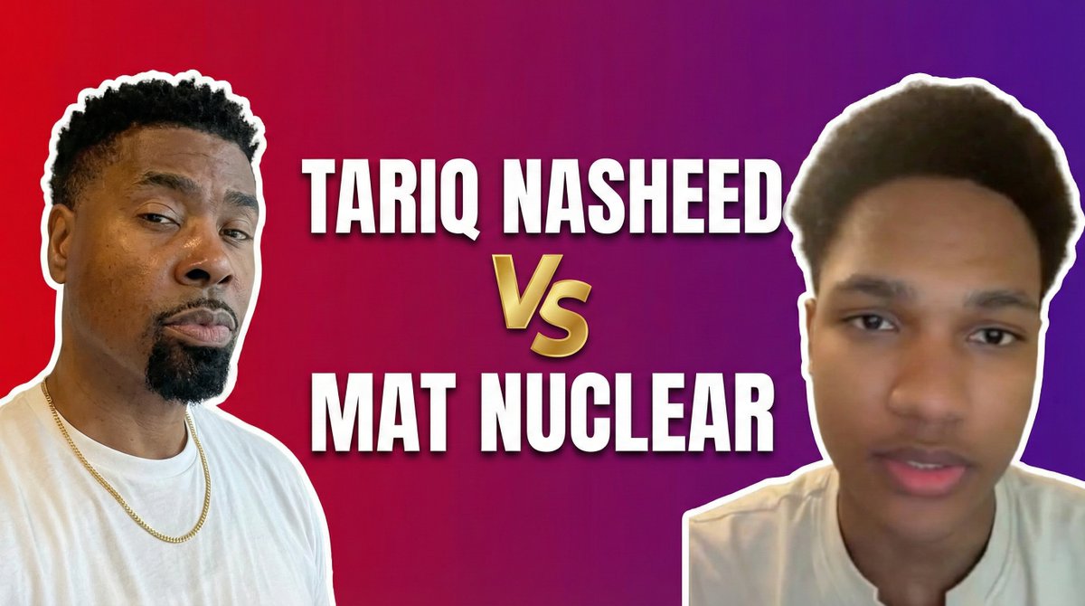 Rematch! Tariq Nasheed vs Angolan Refugee Mat Nuclear https://t.co ...