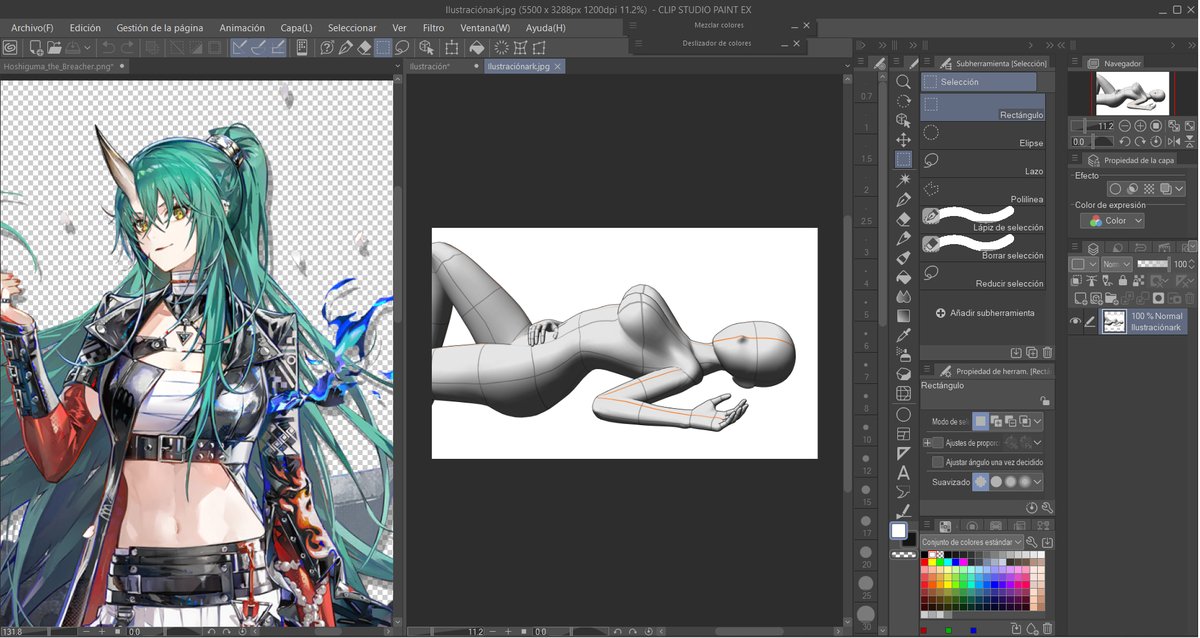 BLACKMXMEXICO's tweet photo. #BLACKMX #Arknights

Modelo base de Arknights - Hoshiguma Alter

I'm back now after a period of inactivity, and I hope to get back to making illustrations like before.

#Arknights #アークナイツ #明日方舟 #ホシグマ #アークナイツ #Hoshiguma #星熊 #sketch #スケッチ #clipstudiopaint https://t.co/Bq58v5K7tX