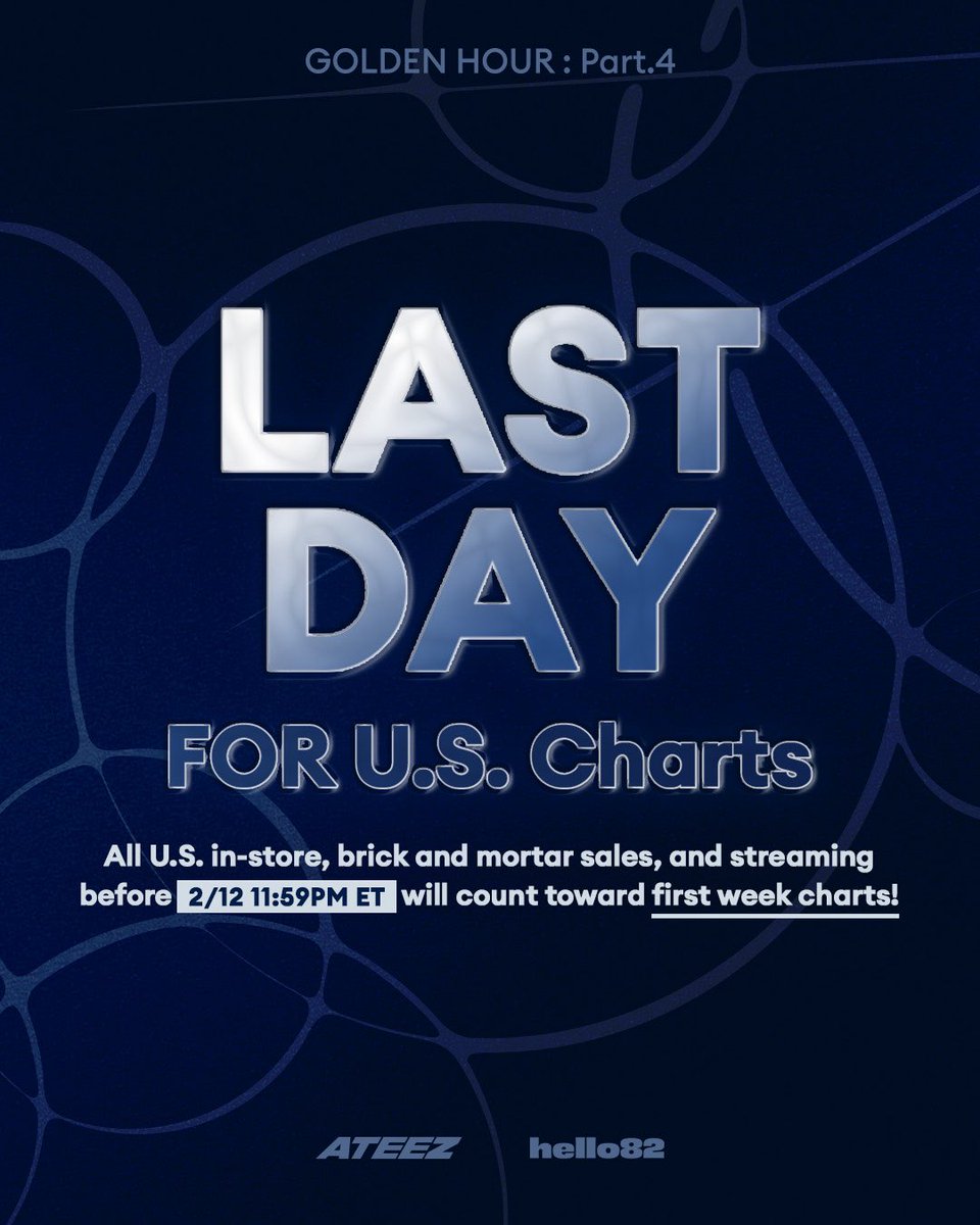 📢 LAST DAY FOR U.S. CHARTS

Don't get ghosted by these Exclusives 👻
Sprint over to the closest Target, Walmart, and Barnes &amp; Noble to snag yours before they vanish!

⏰ 2/12 11:59PM ET | 8:59PM PT
📍 Target (POCKET CAM Ver.)
📍 Walmart (SPORTY Ver.)
📍 Barnes &amp; Noble (CLASSMATE