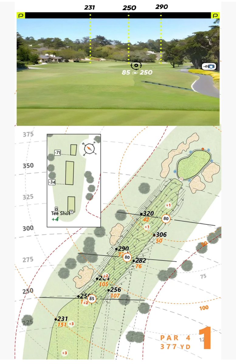 engineeringolf's tweet photo. If they bulldozed the 1st hole at Pebble and reimagined it, would anyone be upset?

It meets none of the criteria for a good 1st hole. It generates 0 memorable moments. 

OB & houses on both sides. Nervy long iron or wood. The 2nd tee is comically in play. 

A forgettable 380 yard walk that transports you to one of the greatest properties in golf.