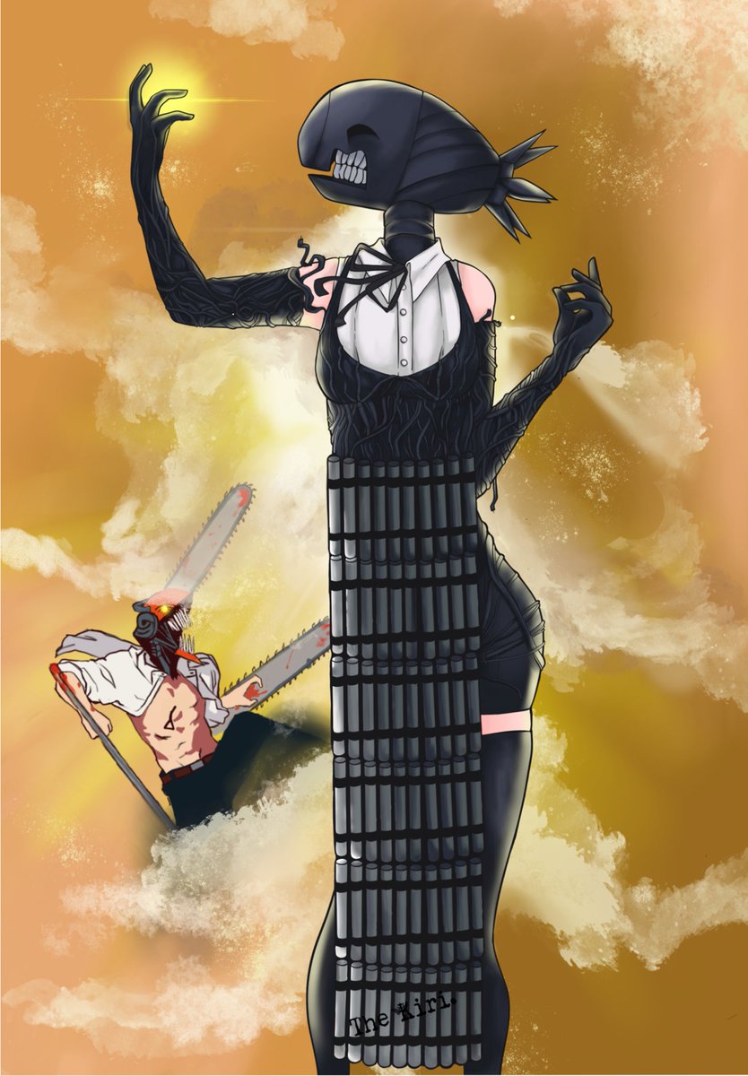 Kiri_Chann's tweet image. Some bomb devil art 💣

#csmbombdevil #rezechainsawman #bombdevil #csmfanart