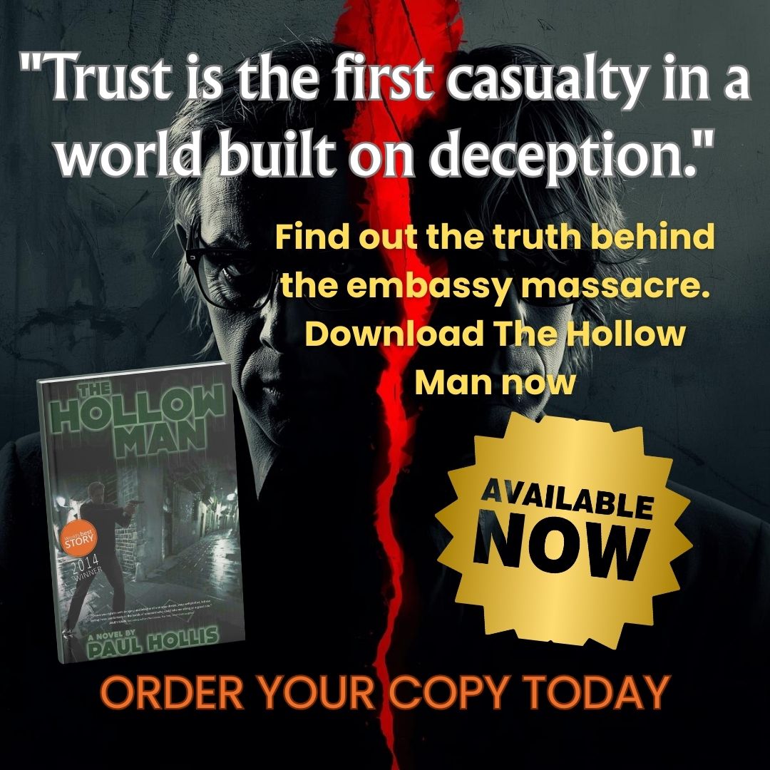 HollowManSeries's tweet image. When fans demand more, authenticity speaks loudly. tinyurl.com/3re5a9f7 #Espionage #ColdWar #SpyThriller #IntelligenceCommunity #Spycraft #EspionageNovel