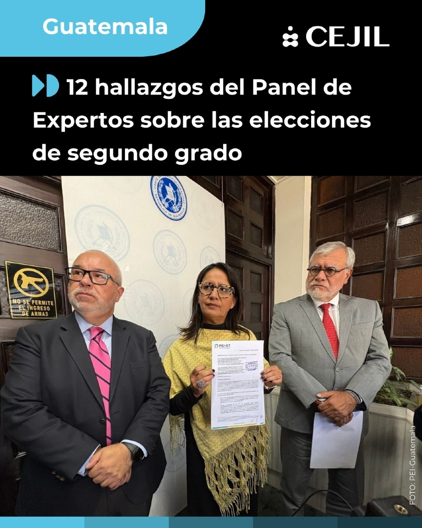 #Guatemala | Compartimos doce hallazgos del Panel de Personas Expertas que monitorea los procesos que nombrarán a magistrados y magistradas de la Corte de Constitucionalidad y a quien ejerza la Fiscalía General.
Abrimos hilo ⬇️