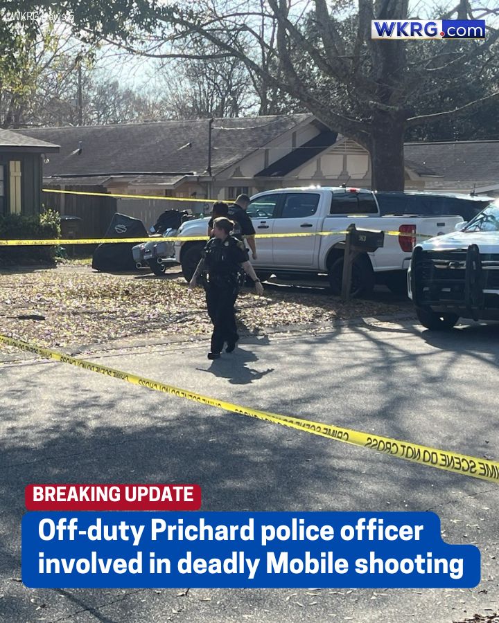 WKRG's tweet image. Officials will share more details soon. Here's the latest information on this morning's shooting in Mobile: wkrg.com/mobile-county/… 

#MobileAL #BreakingNews #shooting