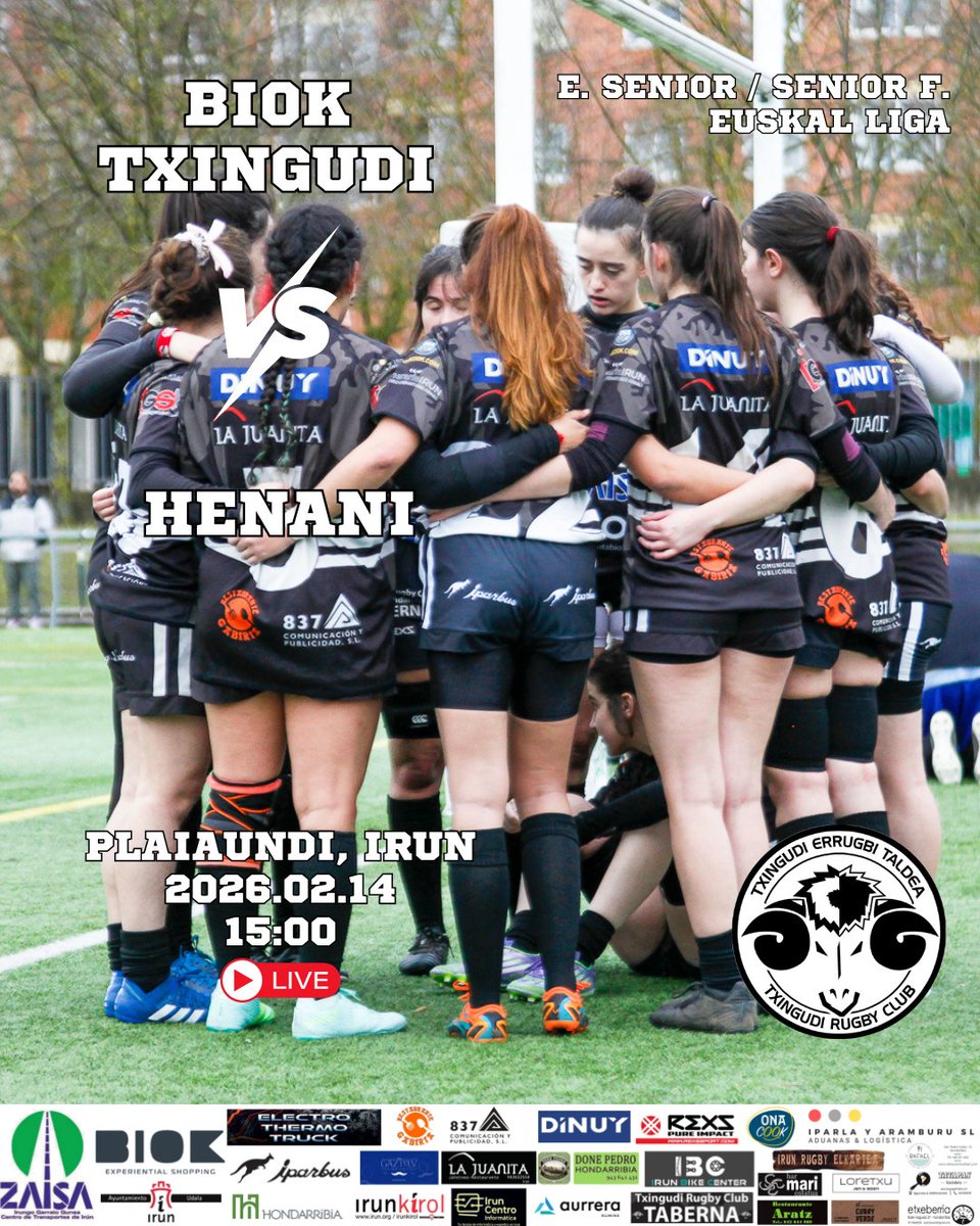 txingudirugby's tweet image. Hemen dugu egutegi osoa, minutu bakar bat ere ez galtzeko. Gorde datak eta etorri gure taldeak animatzera!
Aquí tenemos el calendario completo para que no te pierdas ni un solo minuto. ¡Apunta las citas y ven a animar a nuestros equipos!
#rugby #txingudi #irun #plaiaundi