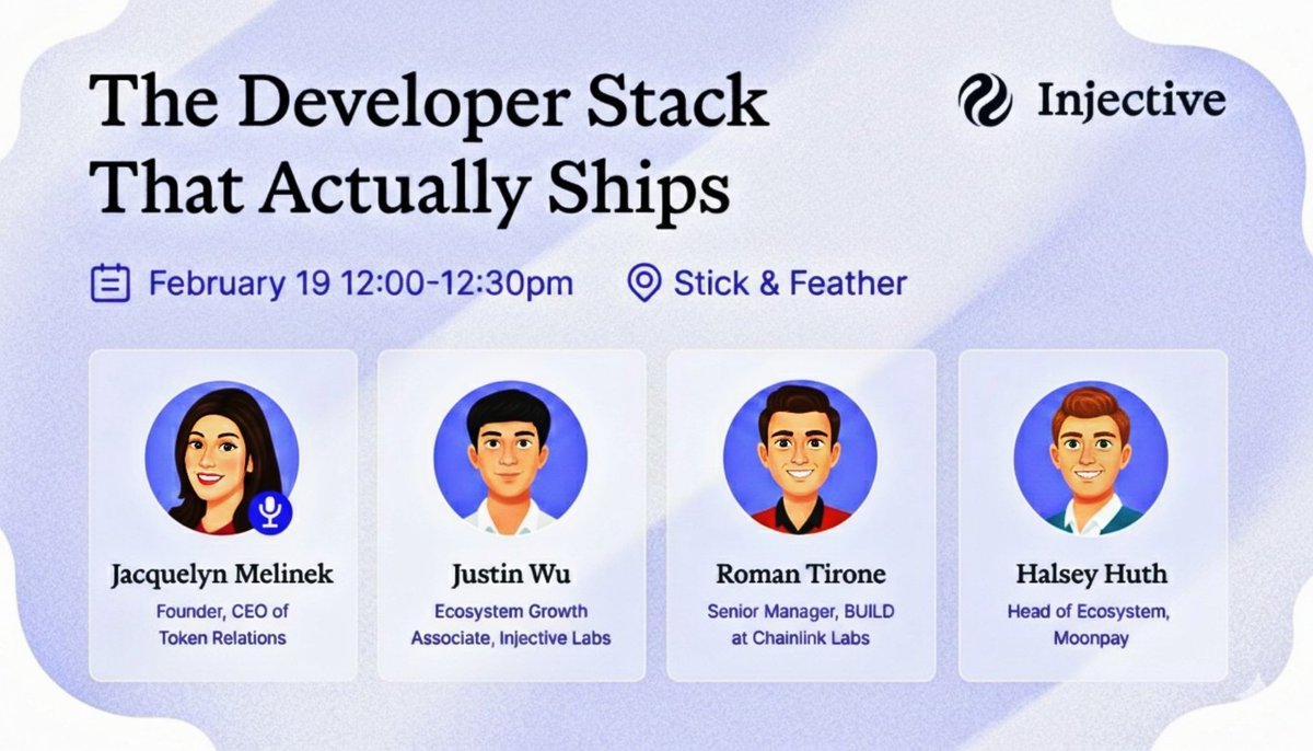 Ninjas move where real things are being built 🥷 ETH Denver next week ...