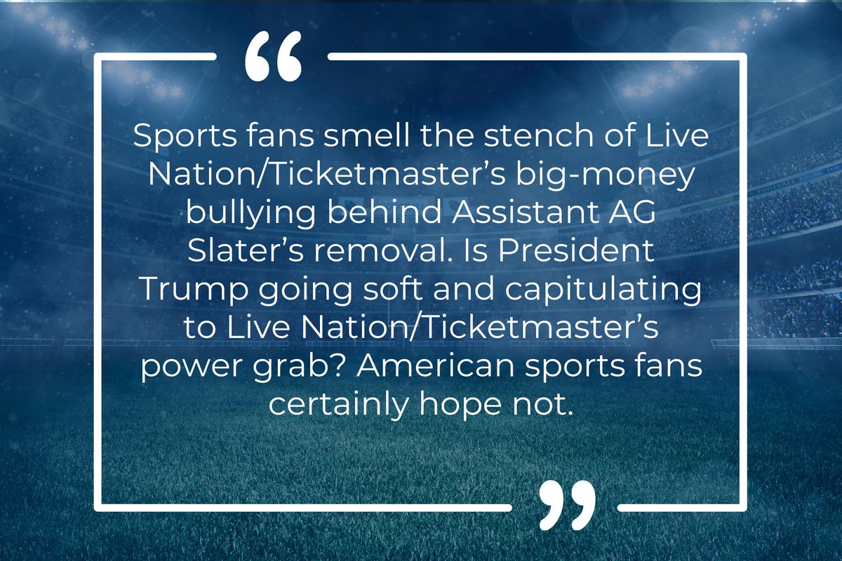 Sports Fans Coalition tweet media