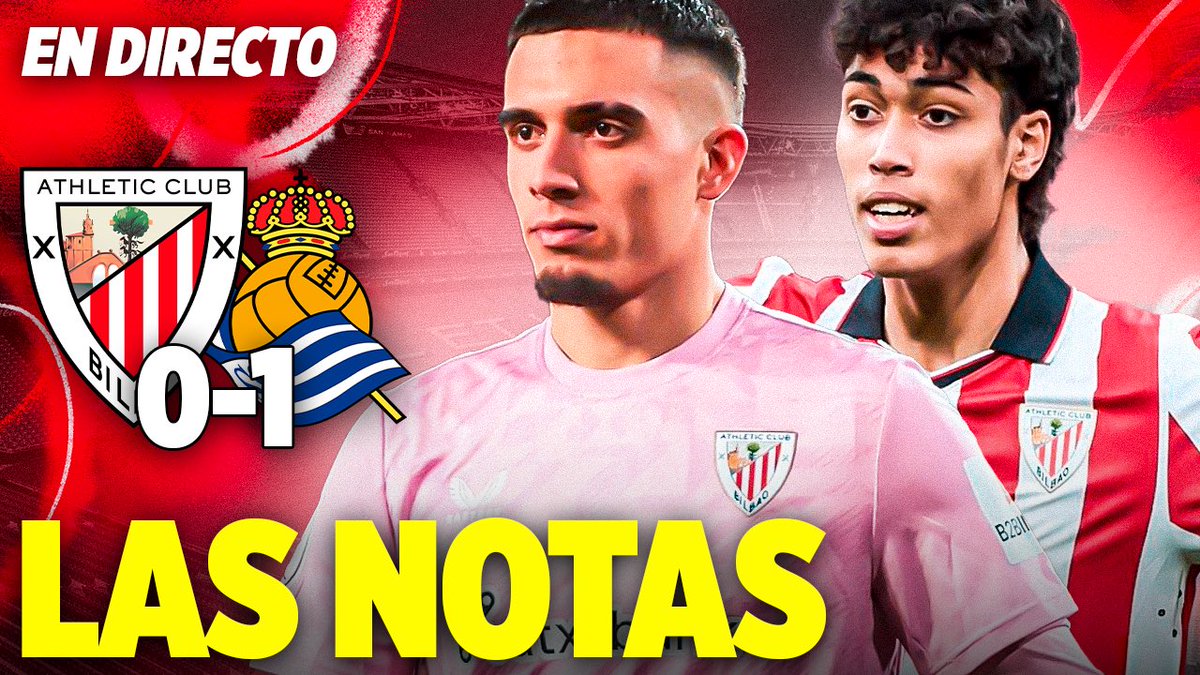 🔴 𝐄𝐍 𝐃𝐈𝐑𝐄𝐂𝐓𝐎

👨🏻‍🏫 EL POST y LAS NOTAS del Athletic 0-1 Real Sociedad.

🔗 linktw.in/SsnCxN