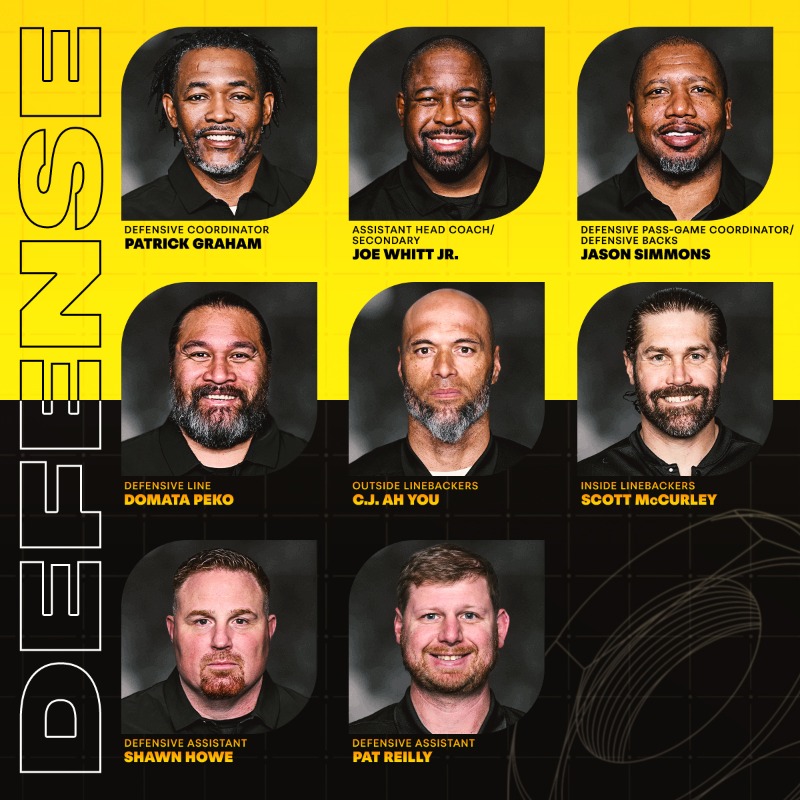 steelers's tweet photo. We have finalized our 2026 coaching staff.