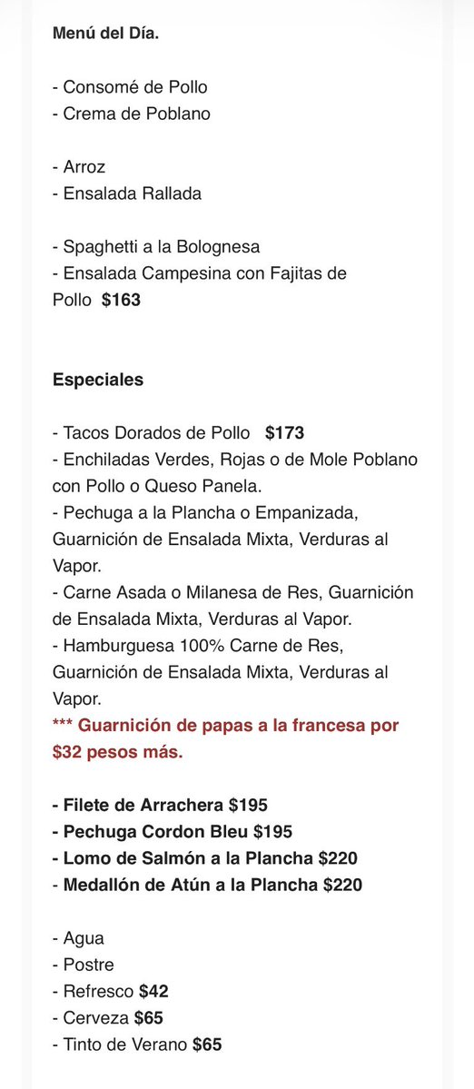 Amigos!!! Los esperamos con el Rico menú de Hoy. 🤗🫶🏼 <a href="/En_laDelValle/">En la Del Valle</a> <a href="/RestauranteCafe/">Restaurantes y Cafes de México</a> <a href="/retioDF/">retioDF</a> <a href="/DFpublico/">CDMXpublico</a> <a href="/ColNarvarte/">Todo en la Narvarte</a> <a href="/NarvarteVecinos/">Del Valle/Narvarte Unidos 🌳🌺</a> <a href="/ViveBJ/">ViveBJ</a> <a href="/AdolfoPrietoVec/">AdolfoPrieto</a>