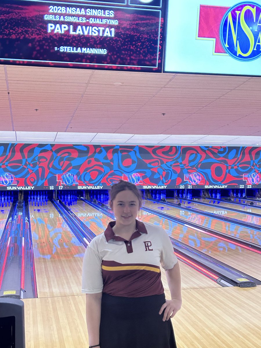 PlhsBowling's tweet photo. Time for State! Let’s go Taylor and Stella! https://t.co/sjrzFmYlS3