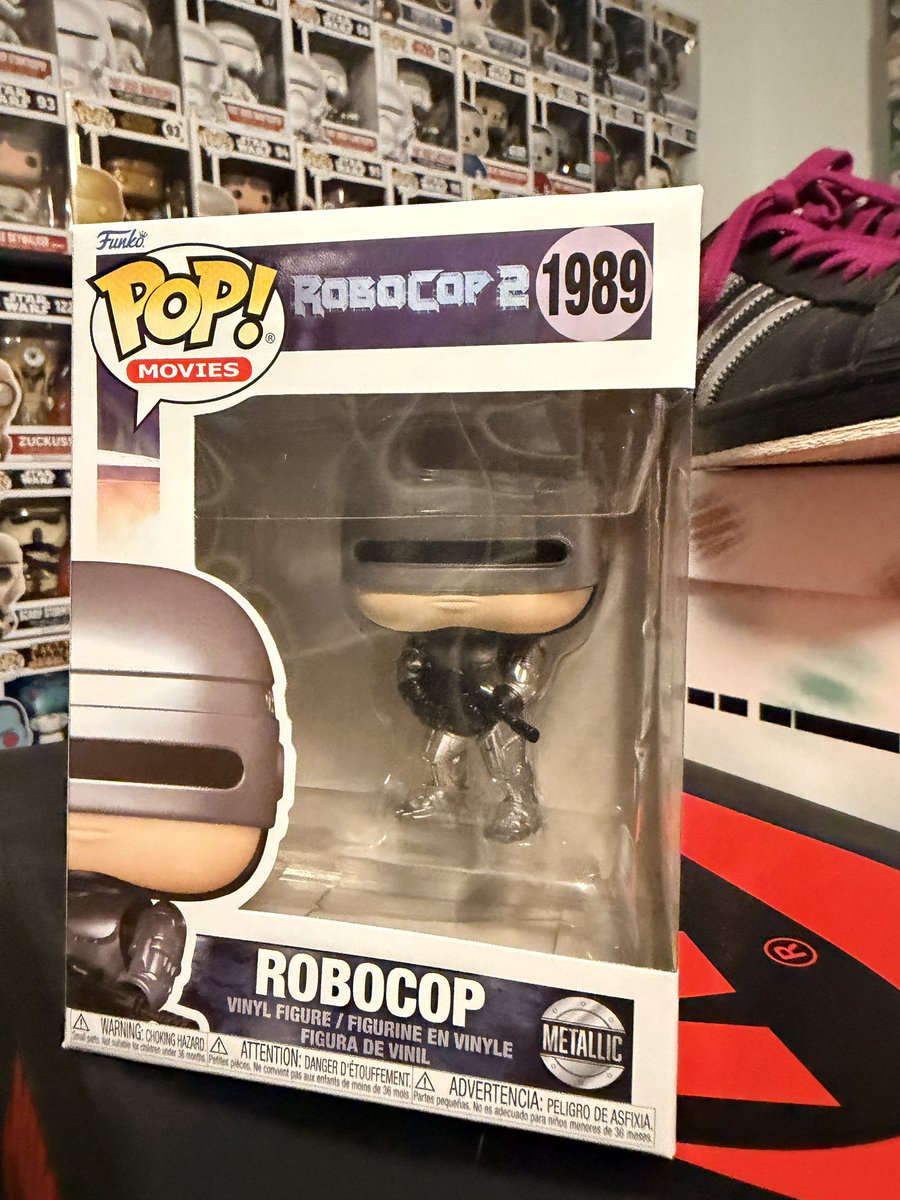 It’s been a while since I did a giveaway, so here we go. Here is your chance to Win this Awesome Robocop 2 Funko Pop. I will be selecting 4 winners. Just Follow, Like, and Repost for a chance. Let me know which Robocop movie you liked the best. Winners selected on Sunday Feb