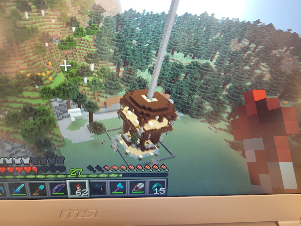 Landryj38's tweet photo. Tried @impulseSV mob farm he did a few days ago... to hunt down that Ominous potionโฆ and wow ๐
Thing works GREAT ๐ช
10.mins of afk and I've got enough lol
Minecraft never disappoints ๐
#Minecraft #SurvivalMinecraft #MobFarm #Gaming #ImpulseSV https://t.co/HLZ95COygF