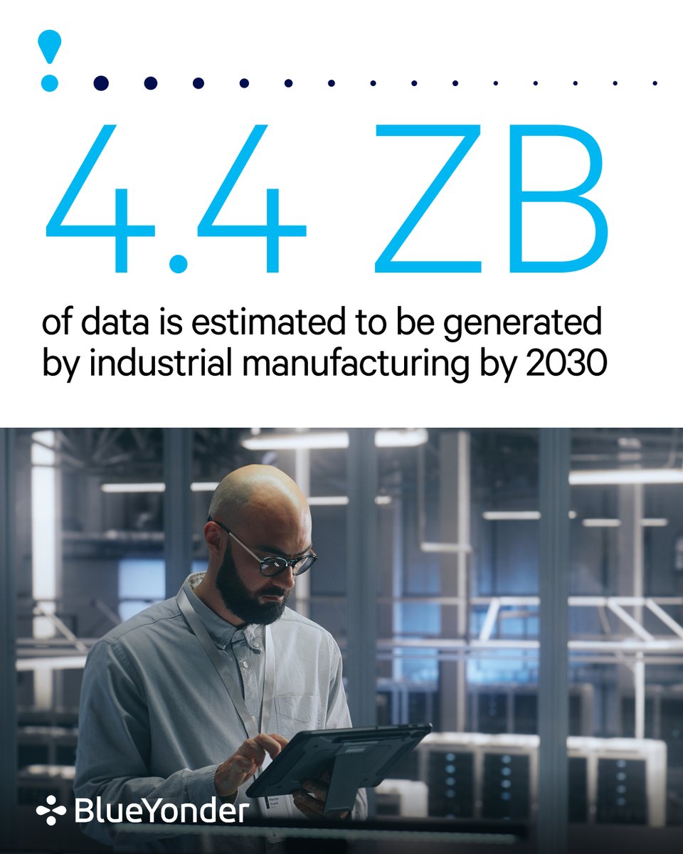That’s enough data to fill trillions of hard drives.
Most supply chain leaders know AI is the key to unlocking that value. We have the roadmap to implementing AI at a strategic, enterprise-wide level. Find out more here: okt.to/Xf1ERm