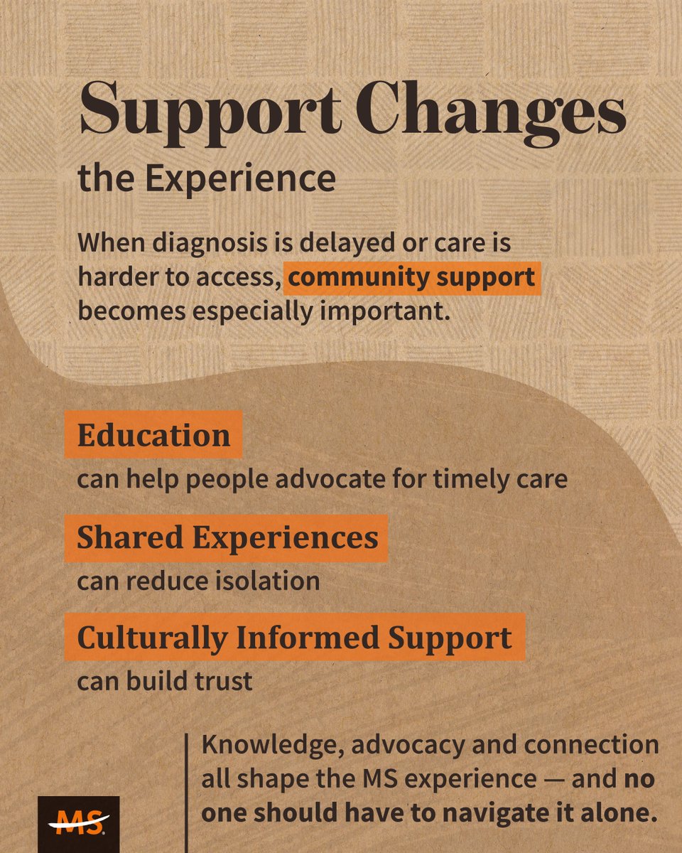 National MS Society tweet media