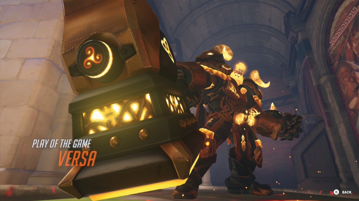 Versalord's tweet photo. I’ve been called. I must answer, always! Team Overwatch Forever! 😇 https://t.co/hKgWKsSbkF