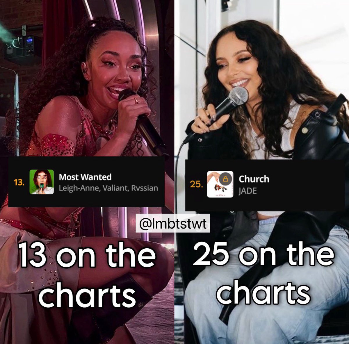 LMBTSTWT's tweet photo. I’m so proud of you lele and jade keep streaming most wanted and church 👏🏼🥹 https://t.co/PmojegeceU