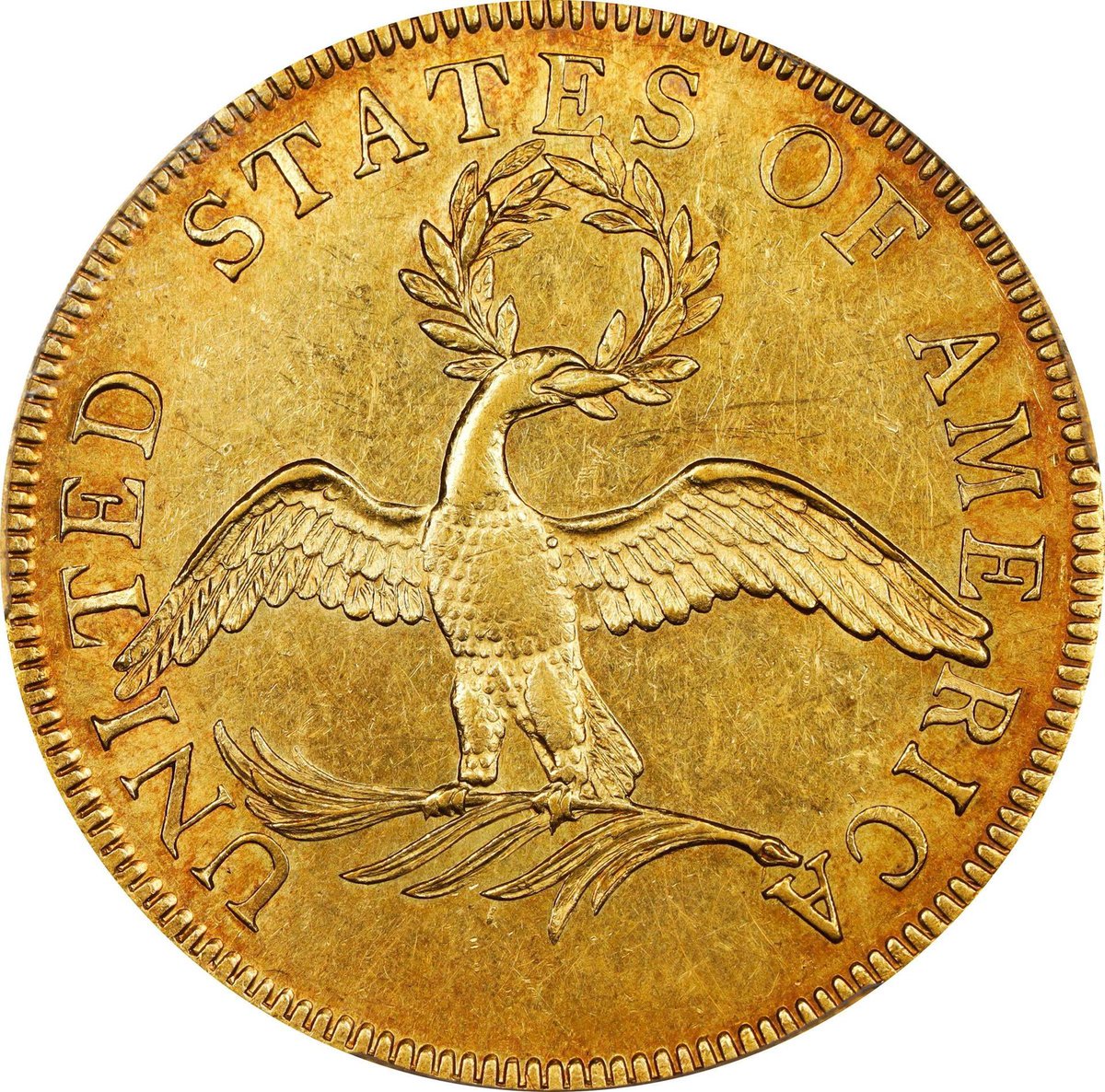 RareCoins4Sale's tweet photo. RCW Featured Coin of the Day: https://t.co/23LquJ91YI
1797 DRAPED BUST $10 SMALL EAGLE PCGS certified MS61
COTD Price: $375,000

#PCGS #CoinCollecting #RareCoins #Numismatics #CoinCollector #CoinHunting #CoinInvestment #HardAssets #TreasureHunting #OldMoney #InvestinginCoins #PreciousMetals #COTD