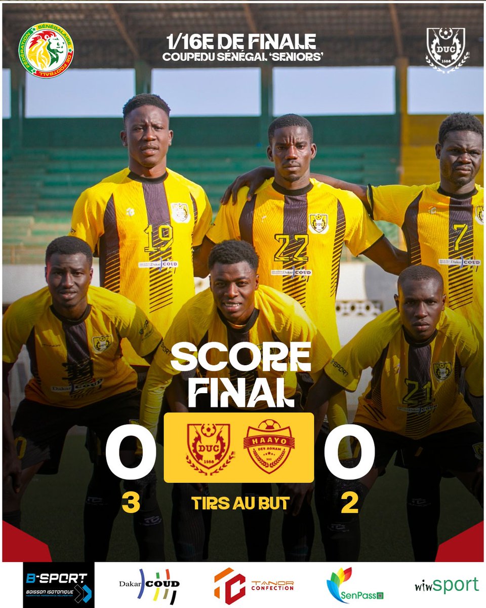 ducfoot's tweet image. FIN DU MATCH | VICTOIRE DUC 🟡⚫️

HAAYO ✅️ ❌️❌️❌️✅️
DUC ❌️ ❌️✅️✅️✅️

#DUC #COUD #CDS #FSF