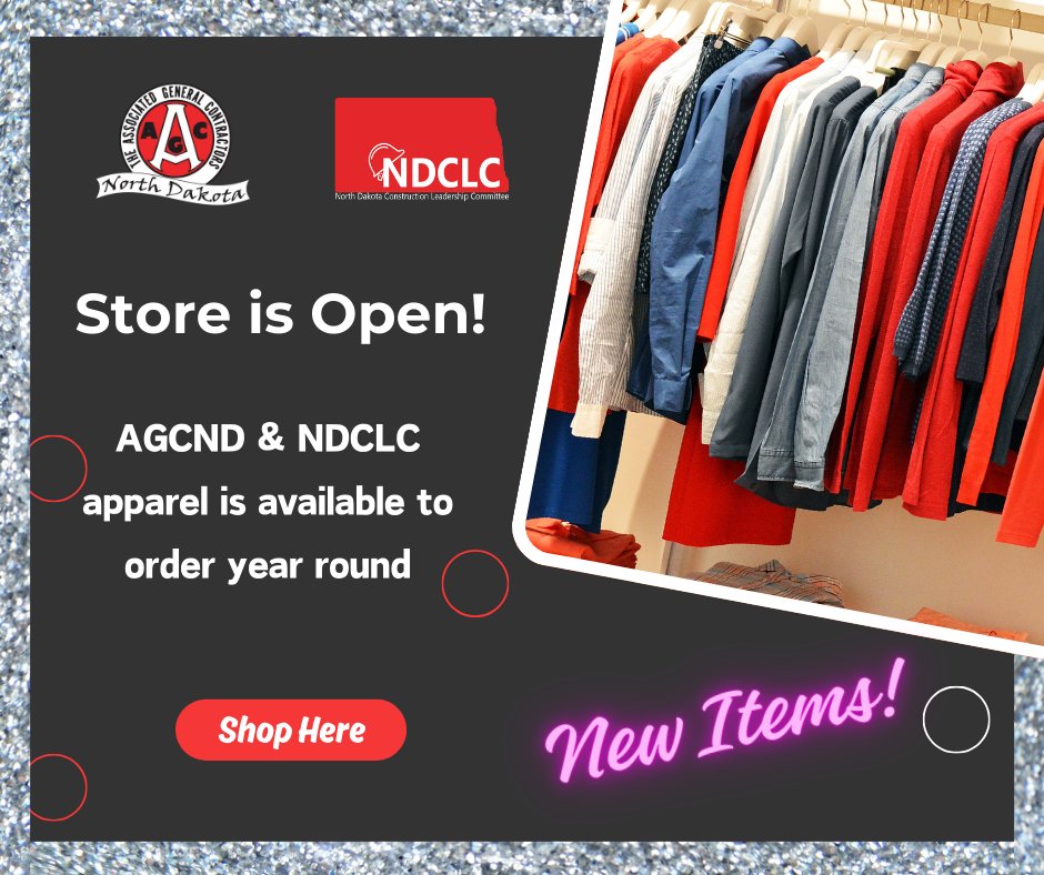 Purchase some AGCND or NDCLC gear here!
agcnd-ndclc.itemorder.com/shop/home/