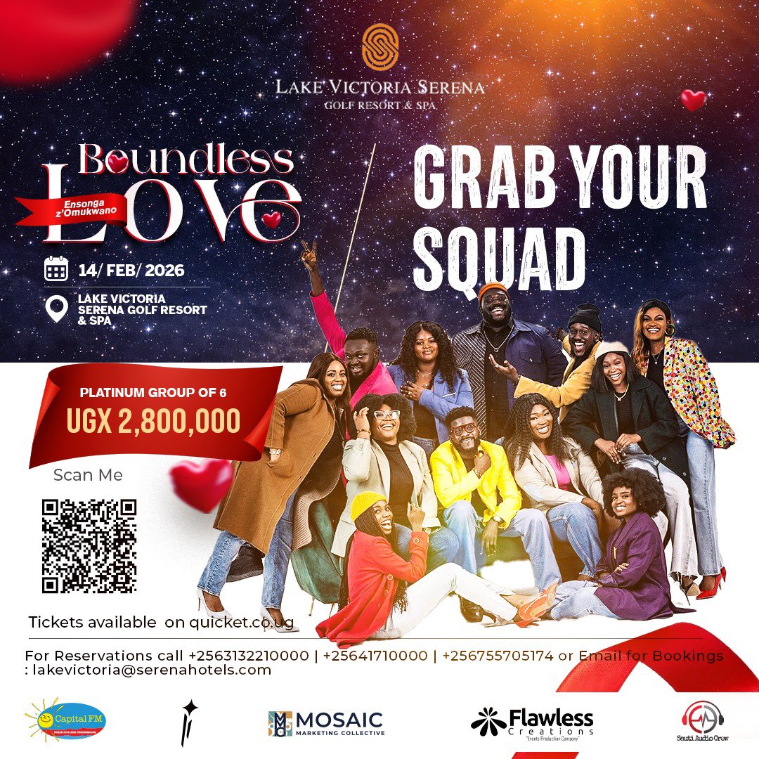 Calling all squads! 
Upgrade your Valentine’s with a Platinum Group Table for 6. Premium seating, steak &amp; wine, live music, unmatched vibes ✨🍷
Don’t just attend. Arrive as a group.

#BoundlessLove