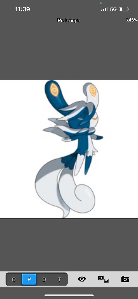 What Pokémon look like to me as a colorblind trainer part 475: Mega Meowstic