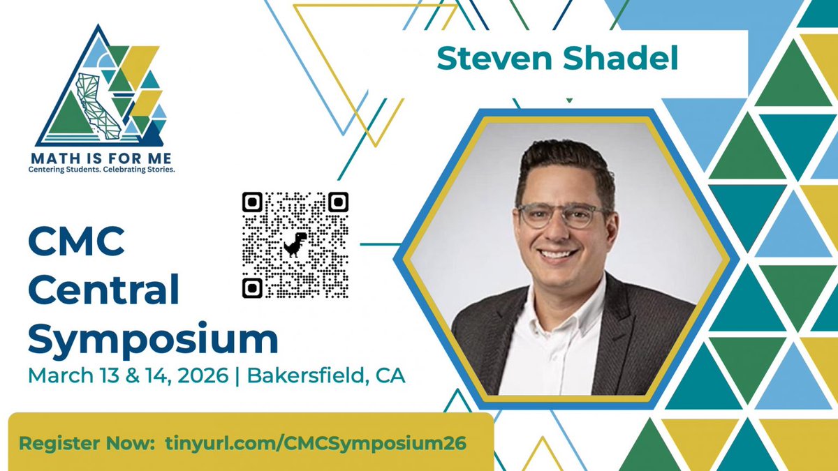 duanehabecker's tweet photo. 🎉 We’re celebrating incredible math stategies!
Steven Shadel is one of our featured speakers at #CMCConference. Get ready for meaningful learning and big ideas.
Sign up: https://t.co/seBIZqhtFP

@cmcmath.bsky.social @CAMathCouncil #iTeachMath https://t.co/n9BGpLvUEt