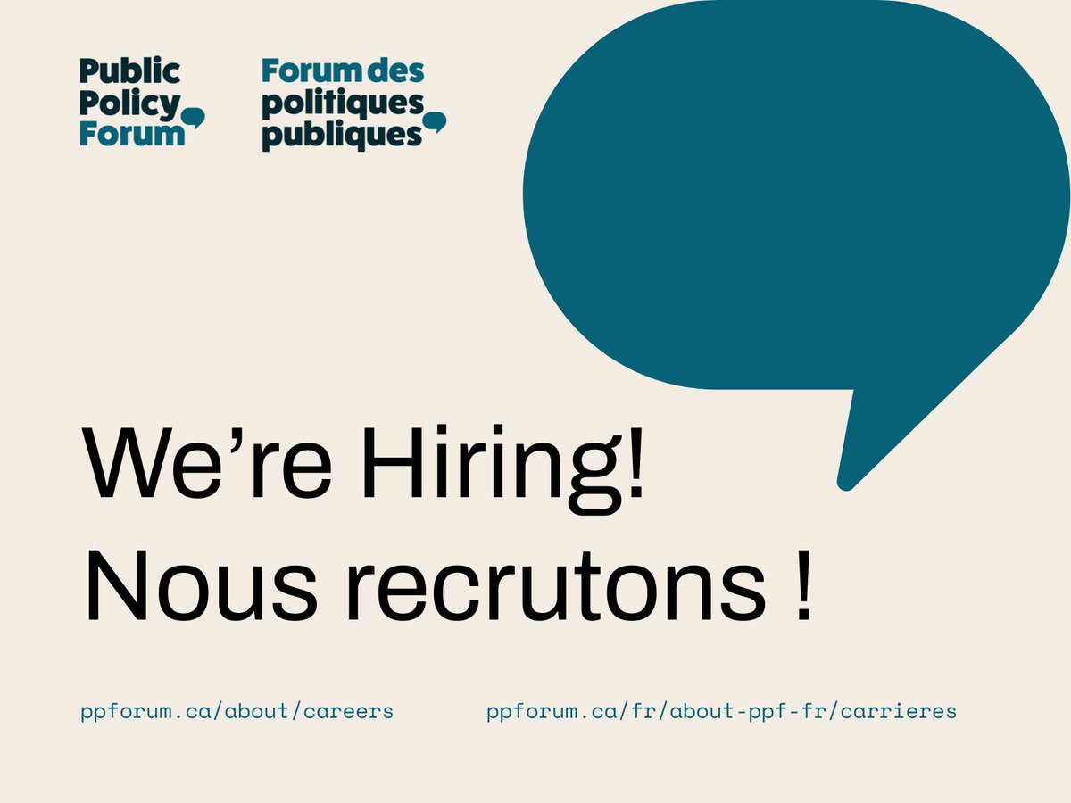 Public Policy Forum tweet media