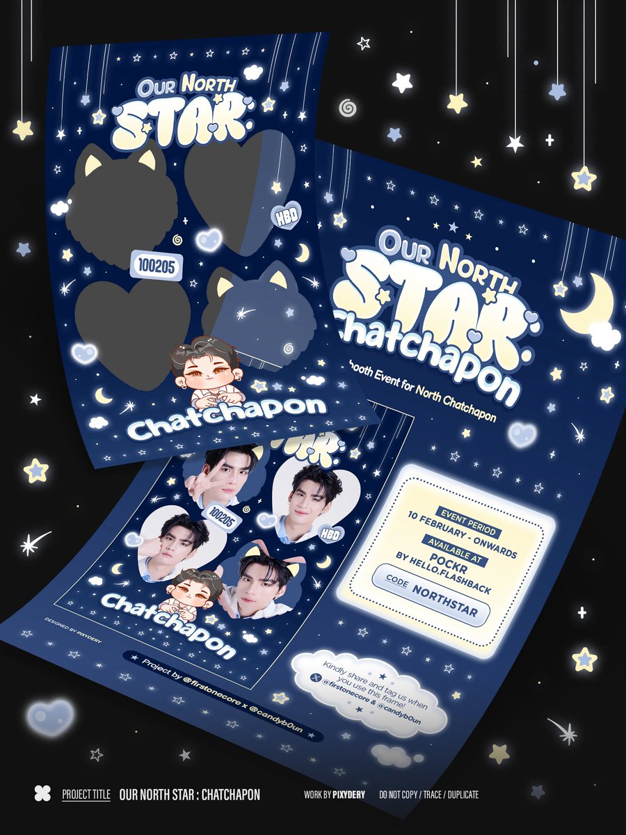 pixyderyid's tweet photo. Photoframe Event Design for 'Our North Star: Chatchapon'

© 2026 𝐏𝐢𝐱𝐲𝐝𝐞𝐫𝐲

Bookings via DM · Details on pinned📌
Please kindly mention after DM!

tags — #4429Designs #디자인 #디자인커미션 #커미션 #전광판 #광고디자인 #전광판디자인 #kpopcommission #chatchapon #north https://t.co/w0gS3fdr8l