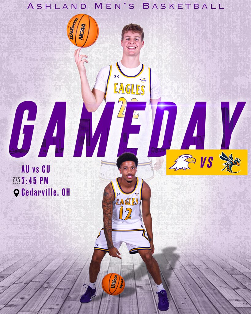 🇬​​🇦​​🇲​​🇪​ 2️⃣4️⃣

We hit the road for an evening game against the Yellow Jackets! 🏀

#WeAreFamily | #GoEagles