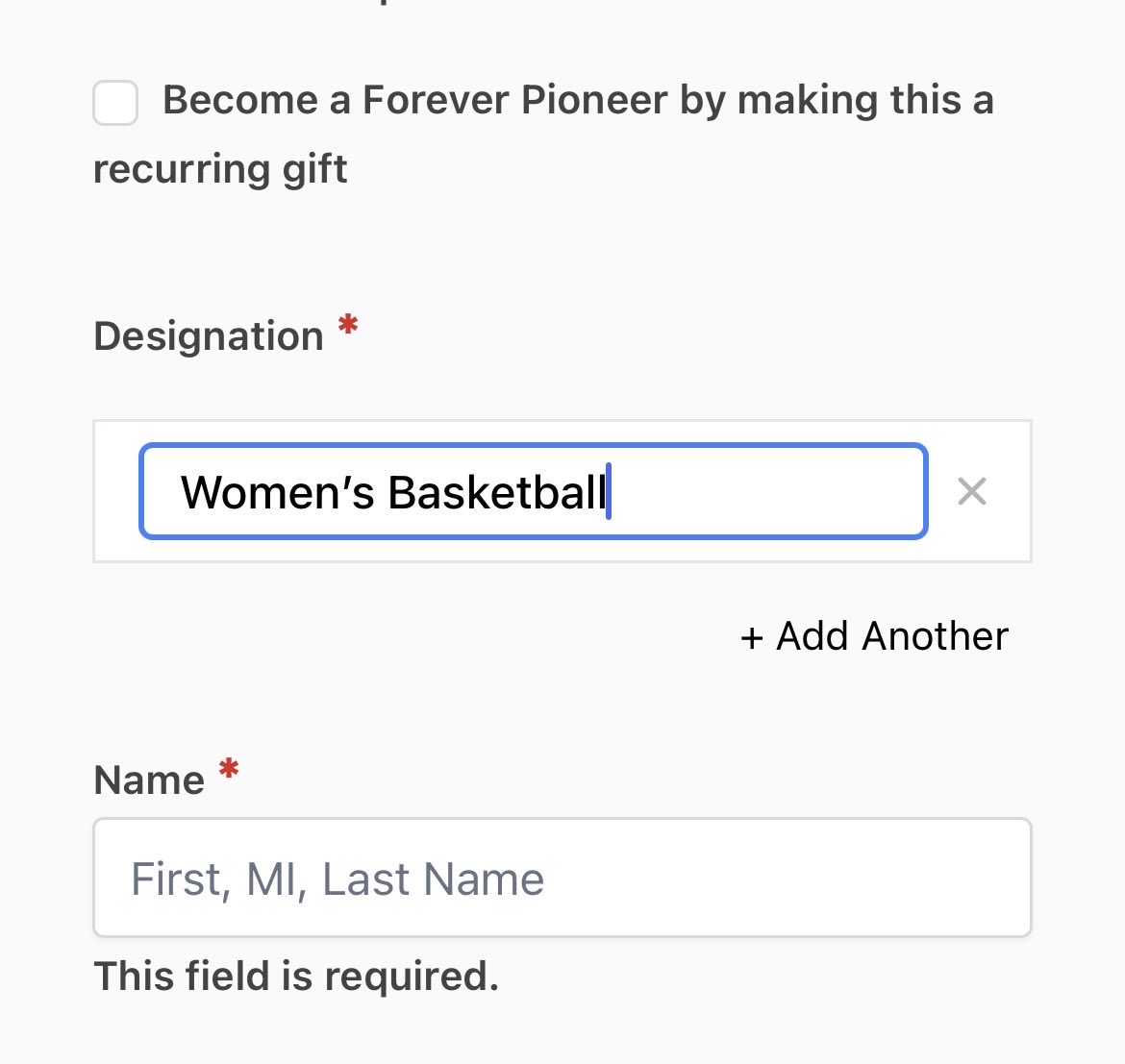 Marietta College WBB tweet media