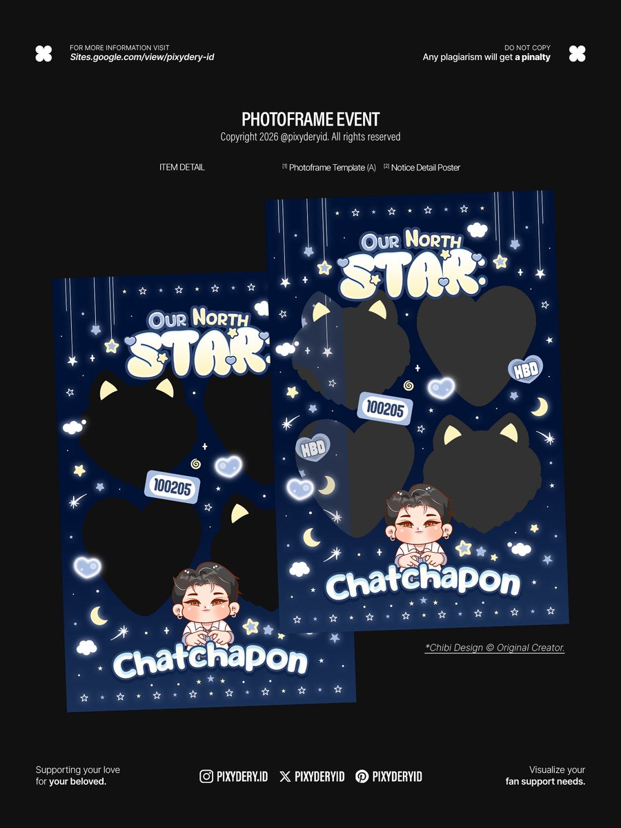 pixyderyid's tweet photo. Photoframe Event Design for 'Our North Star: Chatchapon'

© 2026 𝐏𝐢𝐱𝐲𝐝𝐞𝐫𝐲

Bookings via DM · Details on pinned📌
Please kindly mention after DM!

tags — #4429Designs #디자인 #디자인커미션 #커미션 #전광판 #광고디자인 #전광판디자인 #kpopcommission #chatchapon #north https://t.co/ILEC6NAfyO