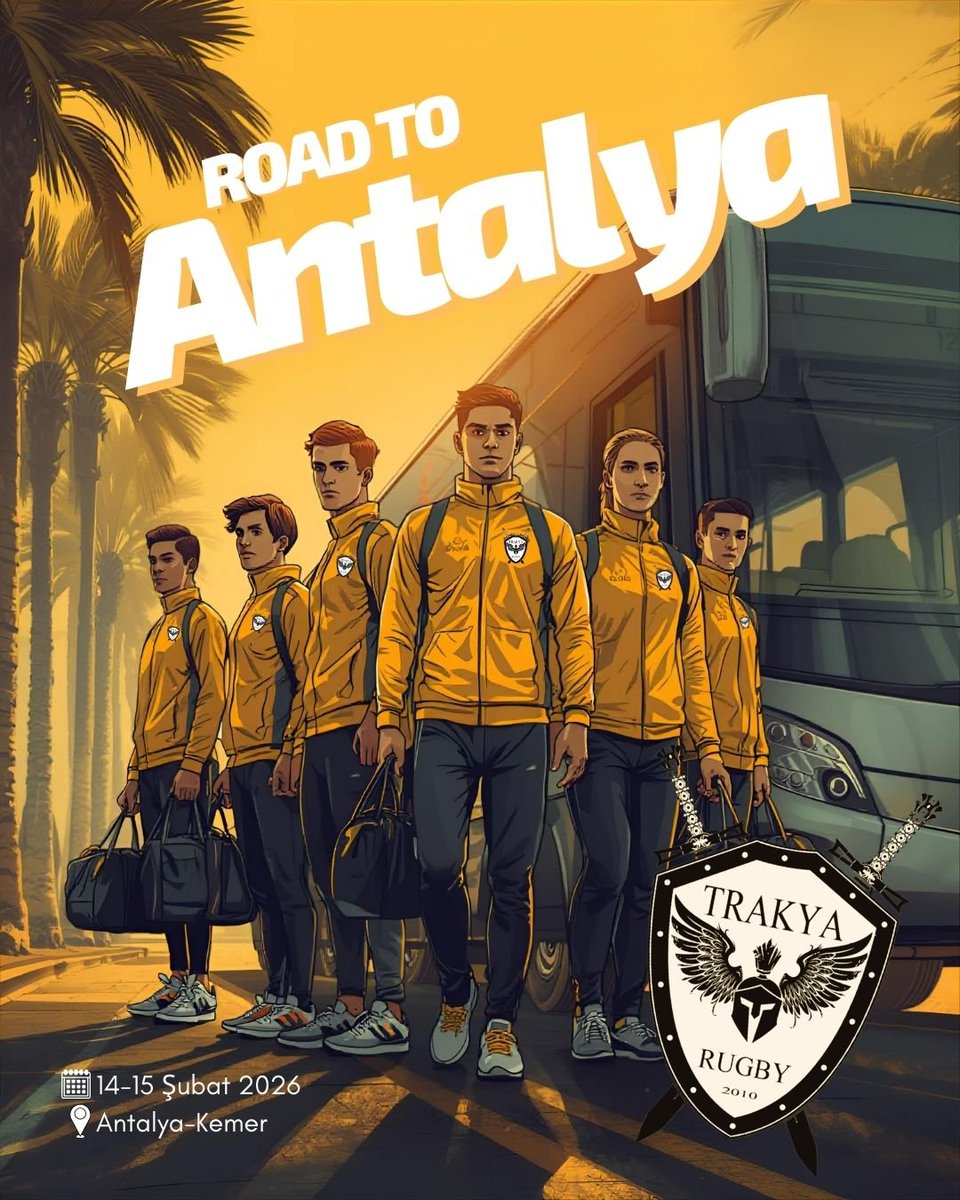 7'li Ragbi Türkiye Şampiyonası yolculuğumuz başlıyor! 
. 
. 
. 
. 
. 
#trakyarugby #edirne #rugby