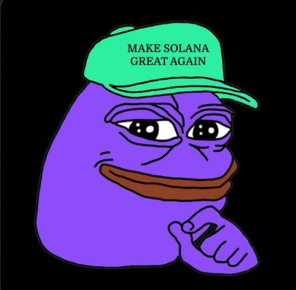 <a href="/purplepepes0l/">Purple Pepe</a> $PURPE 💜
#make #solana #great #again