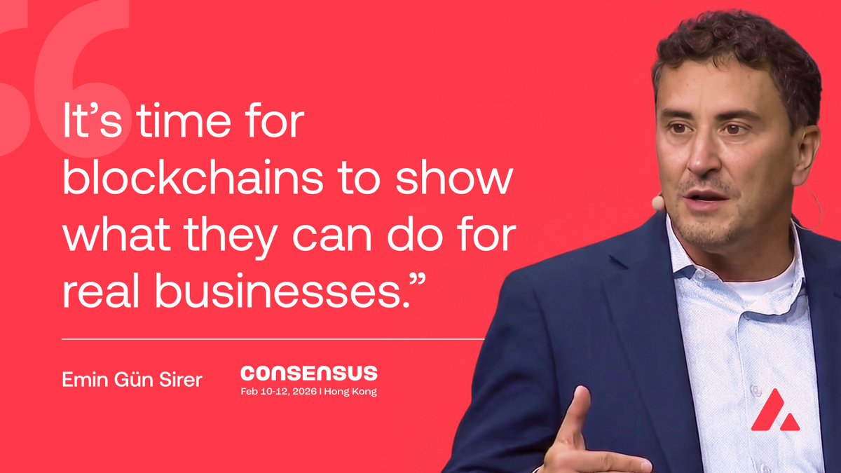 İşletmeler için geliştirilmiştir.

Consensus Hong Kong'da <a href="/el33th4xor/">Emin Gün Sirer🔺⚔️</a>, sayıca bu kadar fazla kuruluşun tercihinin neden #Avalanche olduğunu ele aldı.

Özelleştirilebilir mimari, yasal düzenlemelere uygunluk ve kontrol 👇