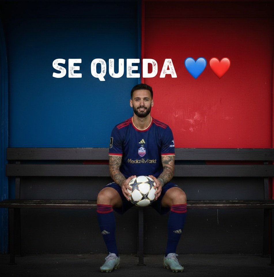 Lobato se queda 💙❤️