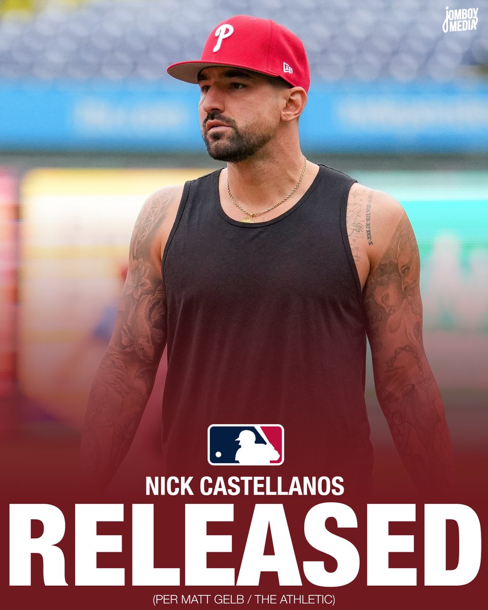 Phillies have released Nick Castellanos