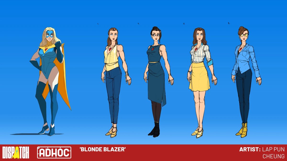 Blonde Blazer Posting tweet media