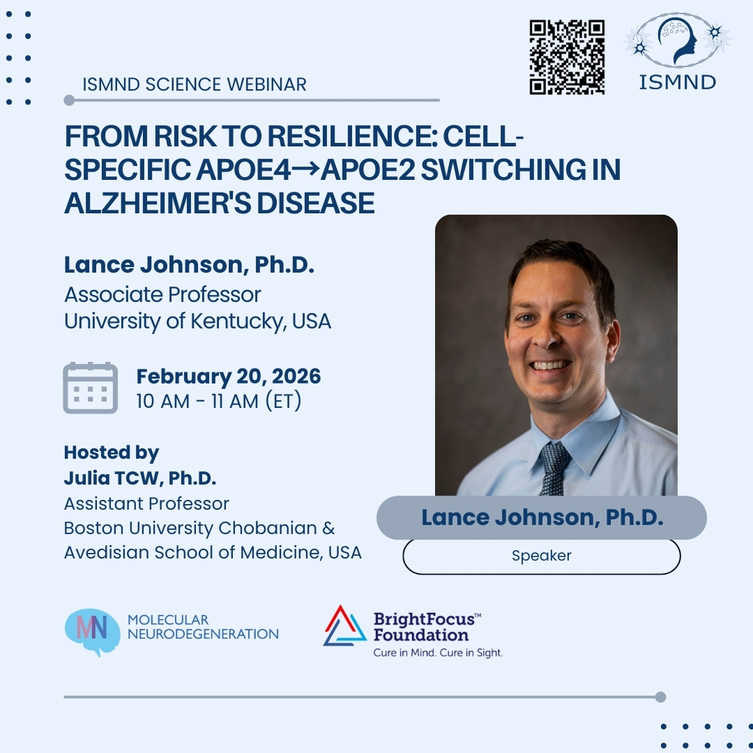 International Society for Molecular Neurodegen. tweet media