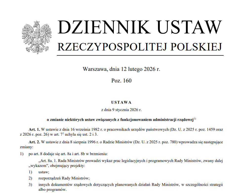 Rządowe Centrum Legislacji tweet media