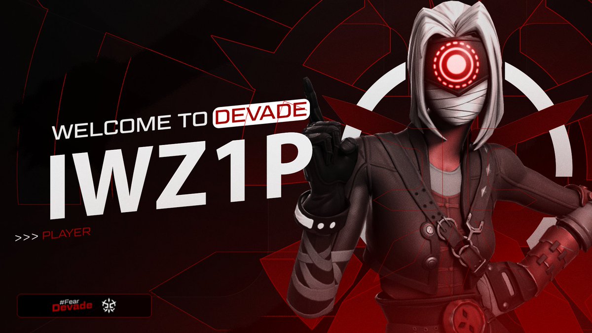 DevadeGM's tweet photo. Welcome to Devade Gaming:        

🇩🇪 | @Xiwz1p 

#FearDevade https://t.co/MnJjw5gGGq