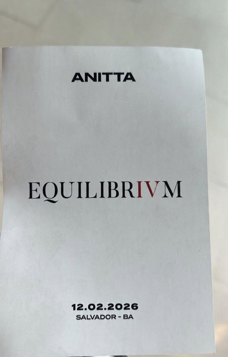 🚨TUDO QUE OS FÃS QUE FORAM PRA AUDIÇÃO DE EQUILIBRIUM ME PASSARAM- A TREND:

O álbum será dividido em 4 atos: a maior parte em português com mpb, bossa nova, funk, samba e falando muito sobre axé, religiosidade e é extremante pessoal!