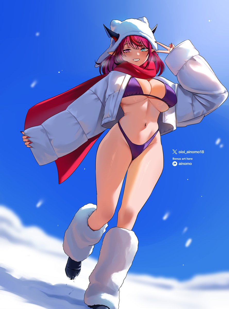 oioi_ainomo18's tweet image. IRyS winter vibes SFW 💙❄️
#IRySart