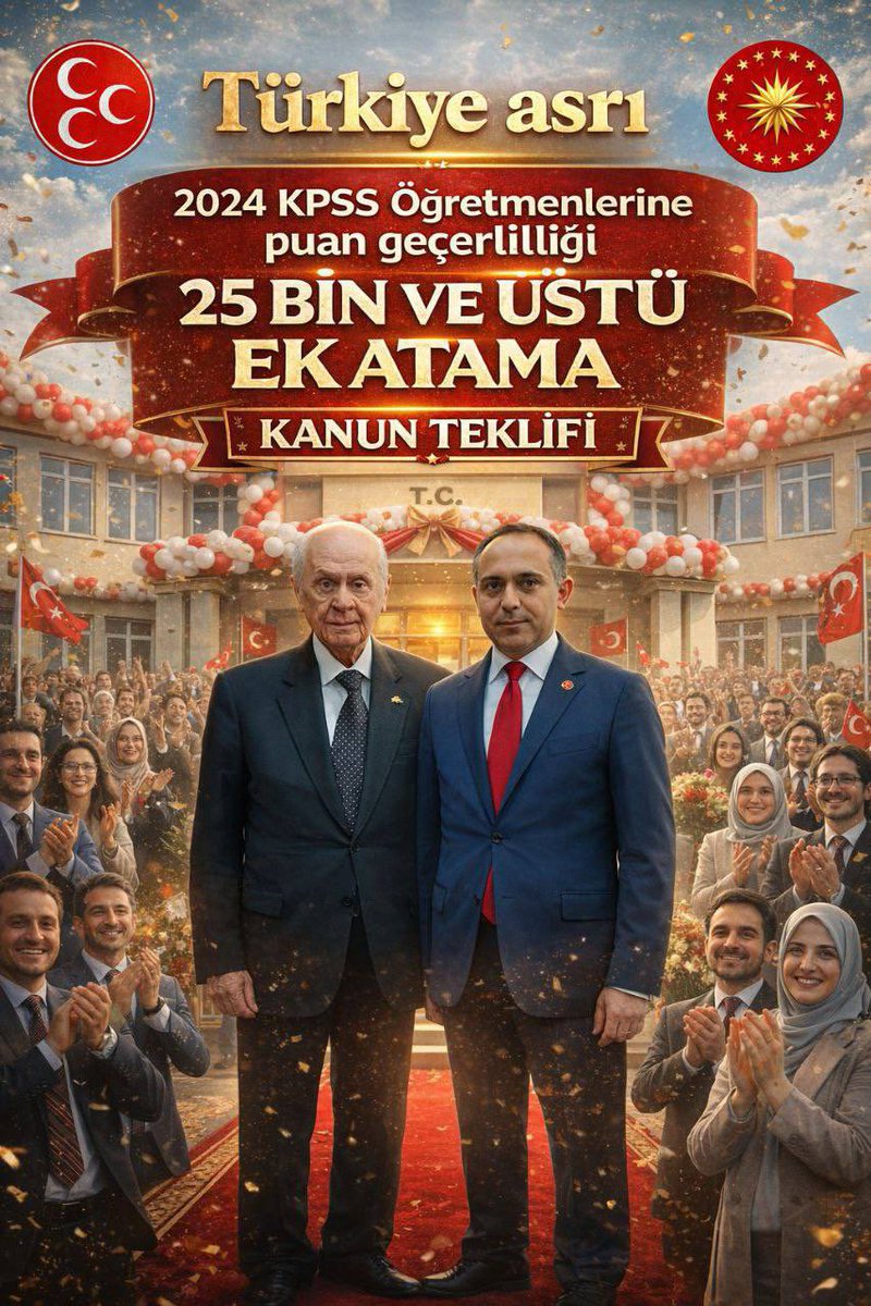 sayın vekilim 2024 KPSS ile ek 25000 atama talebimizi ve puan geçerliliği için kanun teklifinde desteklerinizi bekliyoruz.
<a href="/kocakkonuralp/">Konur Alp Koçak</a>