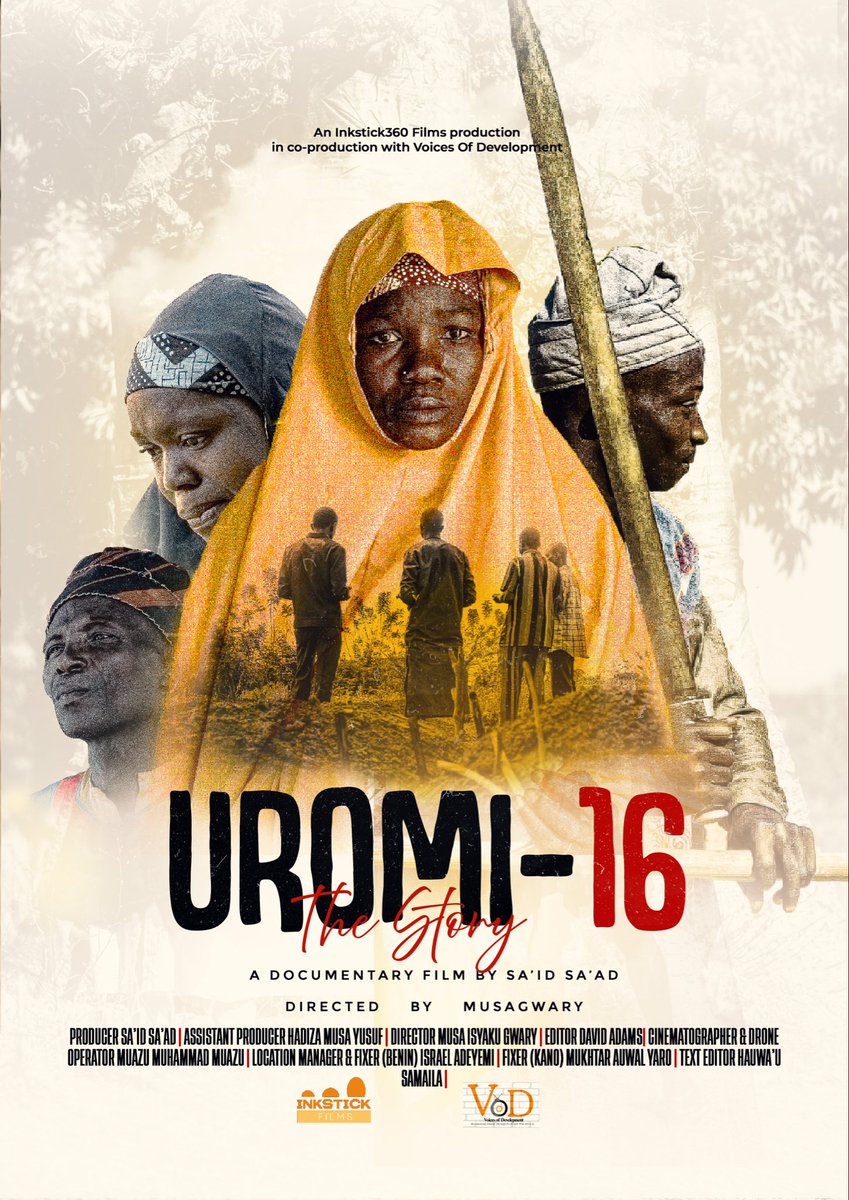 On 27.3.25, sixteen hunters from Kano were burned down on the street of Uromi community in Edo in an unfortunate “jungle justice” incident. 

Today, i am announcing this documentary “Uromi-16: The Story” that revisits the tragedy one year later.